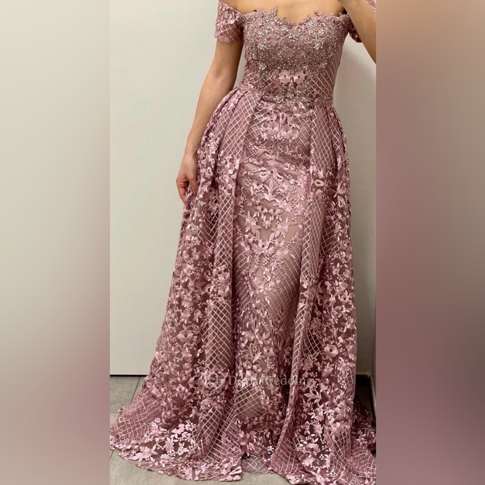 Serene Hill Lavender Beaded Dress - Picture 3 of 5